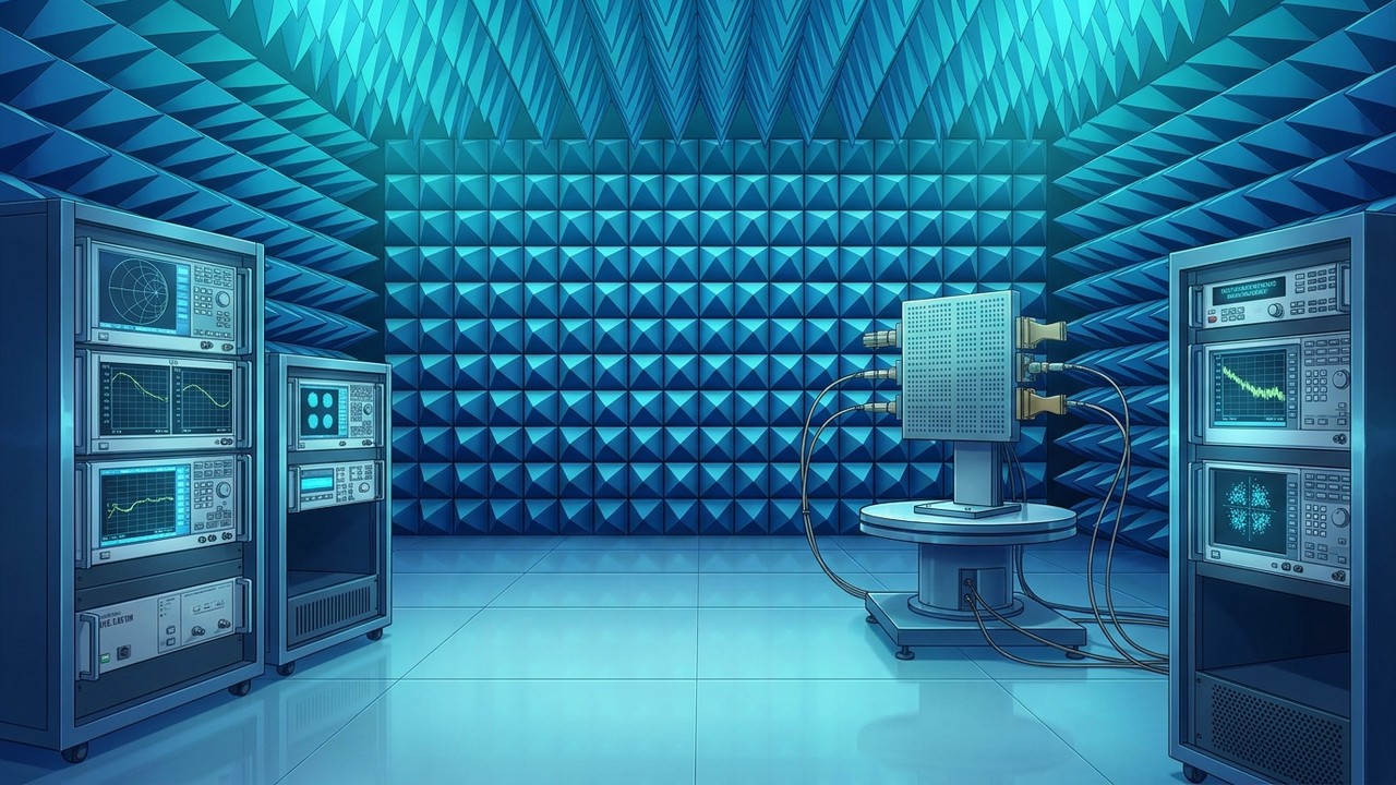 Portada de la lección 27: Ingeniería de Telecomunicaciones: Radiofrecuencia (RF), 5G y Antenas MIMO